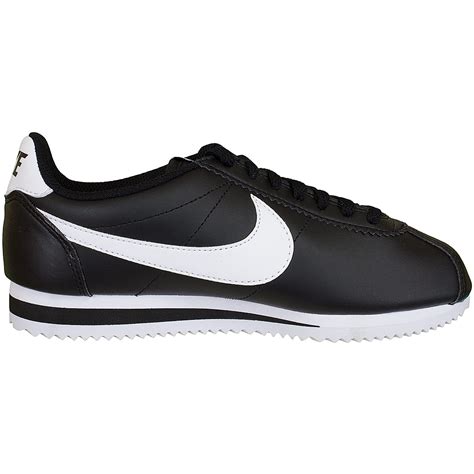 nike cortez damen schwarz leder